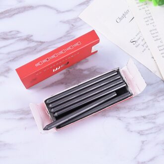 6Pcs Hb 2B 4B 6B 8B Mechanische Lead Auto Clutch Potlood Houder Refill Schoolbenodigdheden