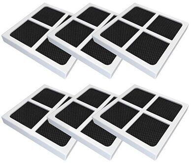 6Pcs Koelkast Ontgeuren Filter Vervangen Air Ontgeuren Filter Voor Kenmore 469918/Lg Lt120F Luchtfilter