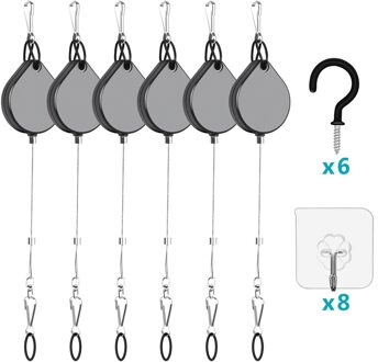 6Pcs Management Systeem Assistent Accessoires Tool Vr Kabel Duurzaam Plafond Katrol Professionele Headset Game Voor Htc Pro