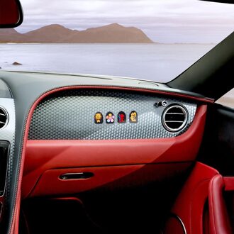 6Pcs Mini Auto Haken Cartoon Opslag Haken Multifunctionele Opslag Houder