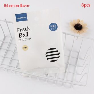 6Pcs Mini Bal Vorm Schoen Deodorant Droger Vochtvanger Anti-Milde Deodoran