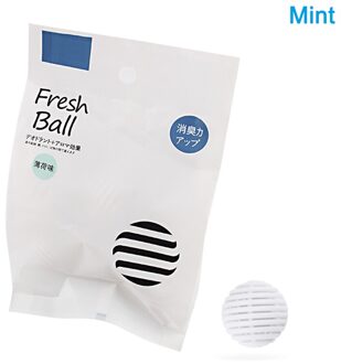 6Pcs Mini Bal Vorm Schoen Deodorant Droger Vochtvanger Anti-Milde Schoenen Deodorant BOM666 munt