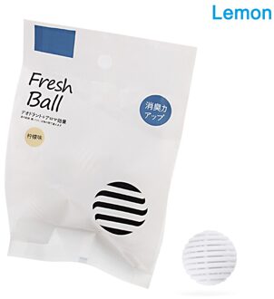 6Pcs Mini Bal Vorm Schoen Deodorant Droger Vochtvanger Anti-Milde Schoenen Deodorant STSF666 citroen