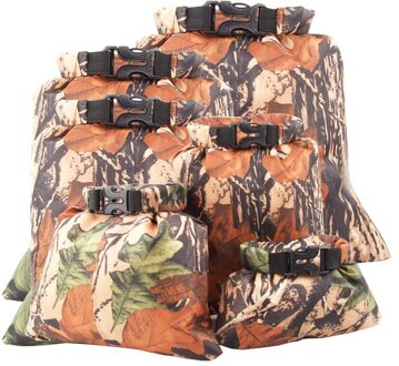 6Pcs Outdoor Dry Waterdichte Tas Dry Bag Sack Waterdichte Drijvende Droog Gear Bags Voor Varen Vissen Rafting Zwemmen MC