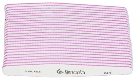 6Pcs Professionele Nagelvijl 150/180/240 Schuurpapier Nail Buffers Uv Gel Diamond Tips Manicure Salon Gereedschap Schuren Polish bestanden 240 Grits