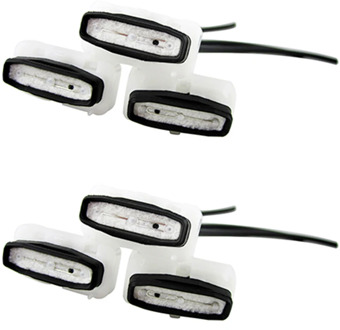 6PCS Roland Dx4 Printhead Cap Top Capping Station Solvent for Roland SP540 300 VP540 RS640 540 SJ745 XC540 Printer Clean Unit