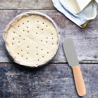 6Pcs Rvs Handvat Boter Siliconen Keuken Gebruiksvoorwerp Set Koken Gereedschap (Handvat)