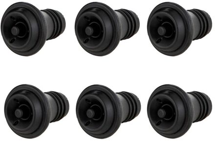 6Pcs Saver Vacuum Wijnfles Saver Vacuum Stoppers Onderhouder Saver Set Van 6 Opgeslagen Verse Bar Shaker