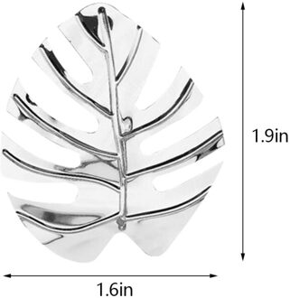 6Pcs Serviette Ring Citroen Servetring Hotel Servet Houder Cirkel Party Tafel Decor Servet Gesp West Diner Handdoek Party bruiloft Leaf C