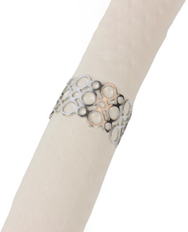6Pcs Serviette Ringen Legering Servet Houder West Diner Handdoek Servet Ring Party Decoratie Tafel Decoratie Accessoires Tool A-2
