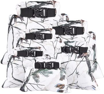 6pcs/set Outdoor Dry Waterproof Bag Dry Bag Sack Waterproof Floating Dry Gear Bags For Boating Fishing Rafting Swimming