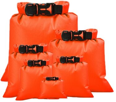 6pcs/set Outdoor Dry Waterproof Bag Dry Bag Sack Waterproof Floating Dry Gear Bags For Boating Fishing Rafting Swimming