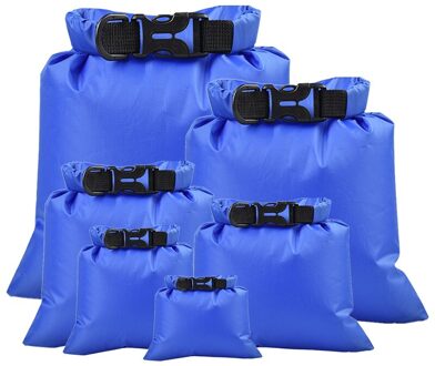 6pcs/set Outdoor Dry Waterproof Bag Dry Bag Sack Waterproof Floating Dry Gear Bags For Boating Fishing Rafting Swimming