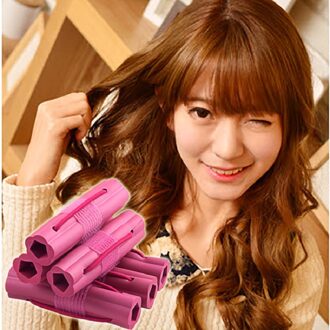 6PCS Soft Hair Curler Roller Curl Bendy Rollers DIY Magic Curlers Tool Styling Spons Curling