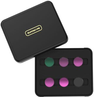 6Pcs Thumb Camera Lens Filter Vervanging Filter Kit Geschikt Voor Insta360 Gaan 2 Nd-Filter, mcuv Filter, Cpl Polarisator
