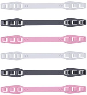 6Pcs Verstelbare Oor Protector Haak Extension Soft Riem Gesp Voor Masker Dragen Oor Saver Grips Clips Masker Lanyard Houder gesp 6stk