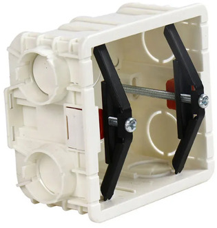 6pcs Wall Switch Socket Cassette Repairer 86mm Bottom Box Screw Fixing for Switch Box Fixing Support Rod Electrical Accessories