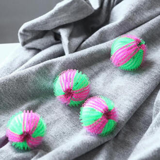6Pcs Wasserij Ballen Stof Pet Hair Verwijderen Wasmachine Kleren Schoonmaken Tool Wasserij Assistent Huishoudelijke Benodigdheden