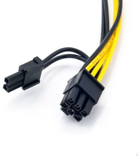 6Pin Female to Dual 8Pin Male Graphics Power Cable, Approx.20CM - small