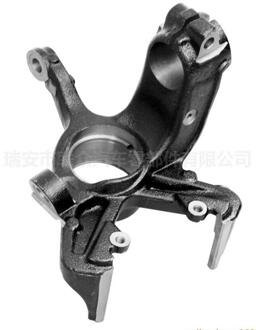 6Q0407255AC Fusee voor golf en Seat ibiza links