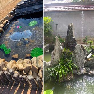 6V 0.8W 150L/H Solar Power Waterpomp Fontein Dompelpomp Voor Tuin Planten (Zwart)