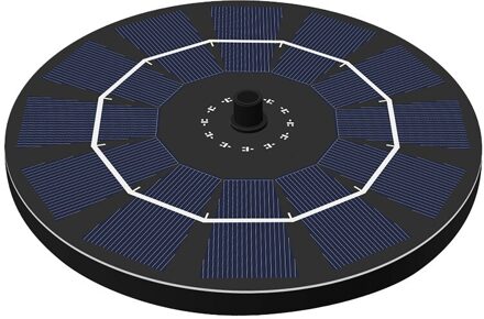6V/2.5W Solar Fontein Pomp Drijvende Zonnepaneel Watering Pomp Fontein Kit Voor Vogel Bad Outdoor Tuin vijver Zwembad