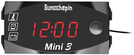 6V 30V Dc Voltmeter Kleur Led Digitale Display Waterdichte Voltmeter