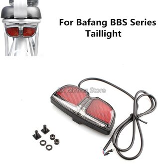 6V Elektrische Fiets Achterlicht eBike Brake Rear Tail Light LED Waarschuwingslampje Voor Bafang BBS Mid Drive Motor Veiligheid nachtlampje