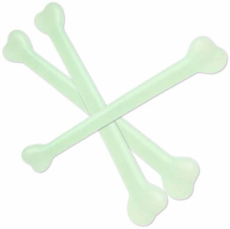 6x Glow in the dark bot 40 cm - Halloween/Horror thema decoratie