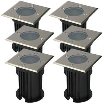 6x Ramsay - LED Grondspots Wit IP67 overrijdbaar