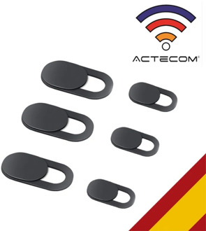 6x sliding Cover WebCam privacy Camera Cover portable phone Black Cover Camera Sticker Slider Laptop Mobile Tablet