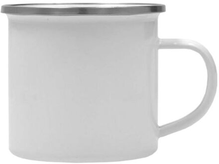 6x stevige enamel mokken bestellen - mokken bedrukken (6 st) drukken