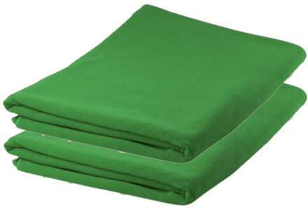 6x stuks Badhanddoeken / handdoeken extra absorberend 150 x 75 cm groen