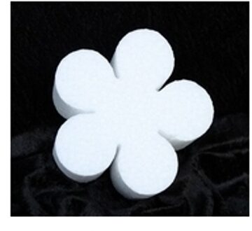 6x stuks piepschuim vorm bloemen 40 cm