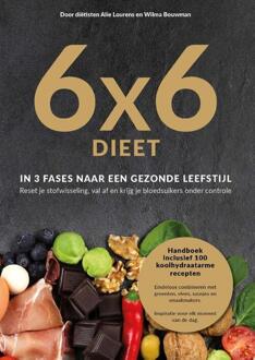 6X6 Dieet - (ISBN:9789090356792)