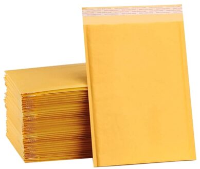 6X7 Inches Gevoerde Enveloppen Kraft Bubble Mailers Kleine Bubble Enveloppen 25 Stuks