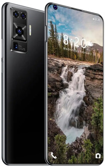 7.1 Inch X60 Pro Global Version Full Screen Smartphone Android 9.0 Snapdragon 855 8GB RAM 256GB ROM 2 Camera 2020 Smart Phone