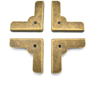 7 × 40Mm Antiek Brons Corner Protector Decoratieve Hoek Beugels Voor Sieraden Doos Houten Case-12pcs