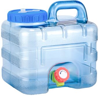 7.5/8/10/12/15L Capaciteit Outdoor Water Emmer Draagbare Rijden Wateater Emmer Draagbare Tank Container met Kraan Voor Camping 7.5L