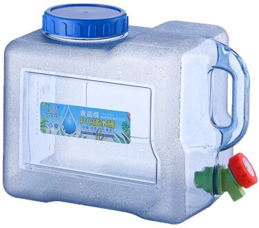 7.5/8/10/12/15L Capaciteit Outdoor Water Emmer Draagbare Rijden Wateater Emmer Draagbare Tank Container met Kraan Voor Camping 8L