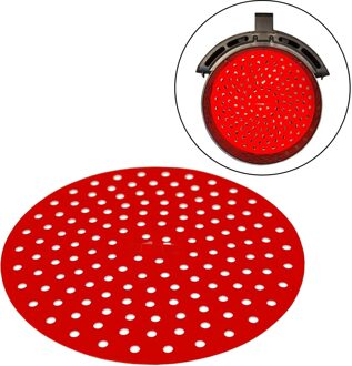 7.5 Inch Of 8.5 Inch Vierkante Herbruikbare Lucht Friteuse Liners Voor Bpa Gratis ronde 9 duim