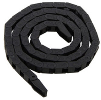 7*7mm Zwart Nylon Draad Carriers Drag Chain Plastic Sleepkabel Nest Kabel Carriers Plastic Sleepkabel Nest Voor CNC machine Tool