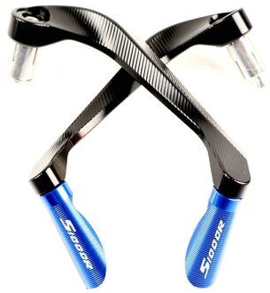 7/8 ''22Mm Aluminium Motorfiets Protectors Rem Koppelingshendel Hand Guards Voor Mw S1000R S 1000R blauw