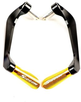 7/8 ''22Mm Aluminium Motorfiets Protectors Rem Koppelingshendel Hand Guards Voor Mw S1000R S 1000R goud