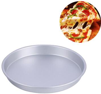 7/8/9 Inch Aluminium Pizza Bakken Pan Non-stick Ronde Bakplaat Bakken Essentieel Bakvorm Pan ronde Pizza Schotel Lade 7duim
