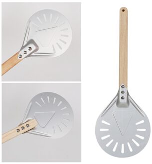 7/8/9Inch Aluminium Pizza Schil Met Houten Handvat Keuken Supply Voor Bakken 7duim 40cm
