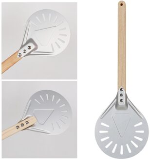 7/8/9Inch Aluminium Pizza Schil Met Houten Handvat Keuken Supply Voor Bakken 9duim 60cm