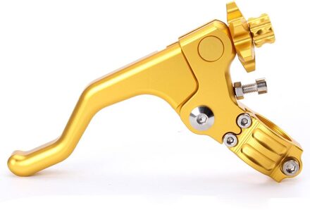 7/8 "Cnc Prestaties Motorfiets Stunt Koppelingshendel Kabel Perch Voor Kawasaki ZX6R ZX10R Z1000 Z750 Ninja 250 300 Z900 ER6F ER6N goud