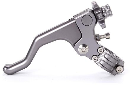 7/8 "Cnc Prestaties Motorfiets Stunt Koppelingshendel Kabel Perch Voor Kawasaki ZX6R ZX10R Z1000 Z750 Ninja 250 300 Z900 ER6F ER6N grijs