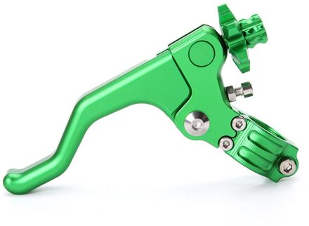 7/8 "Cnc Prestaties Motorfiets Stunt Koppelingshendel Kabel Perch Voor Kawasaki ZX6R ZX10R Z1000 Z750 Ninja 250 300 Z900 ER6F ER6N groen